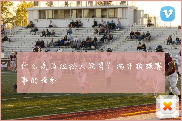 什么是马拉松大满贯?揭开顶级赛事的面纱